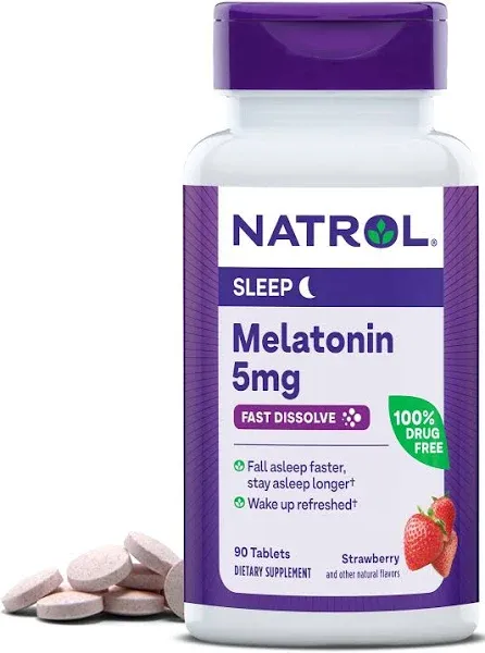 Natrol Melatonin Fast Dissolve Tablets