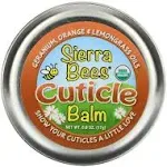 Sierra Bees, Cuticle Care Balm, Geranium, Orange & Lemongrass, 0.6 oz (17 g) - Globevitamin