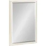 Kate and Laurel Oakhurst Rectangle Wall Mirror - 18x24 - White