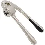 Zulay Kitchen Garlic Press - Silver / Ergonomic Handle