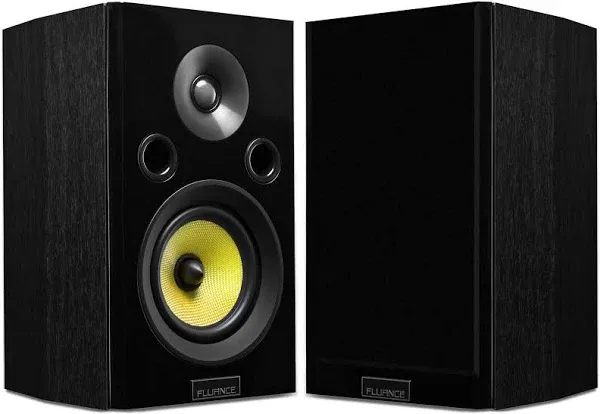 Fluance Signature Series HiFi Two-Way Bookshelf Surround Sound Speakers