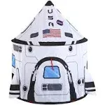 JOYIN Rocket Ship Play Tent Pop Up Play Tent Kids Indoor Outdoor Spaceship Playhouse Tent Set