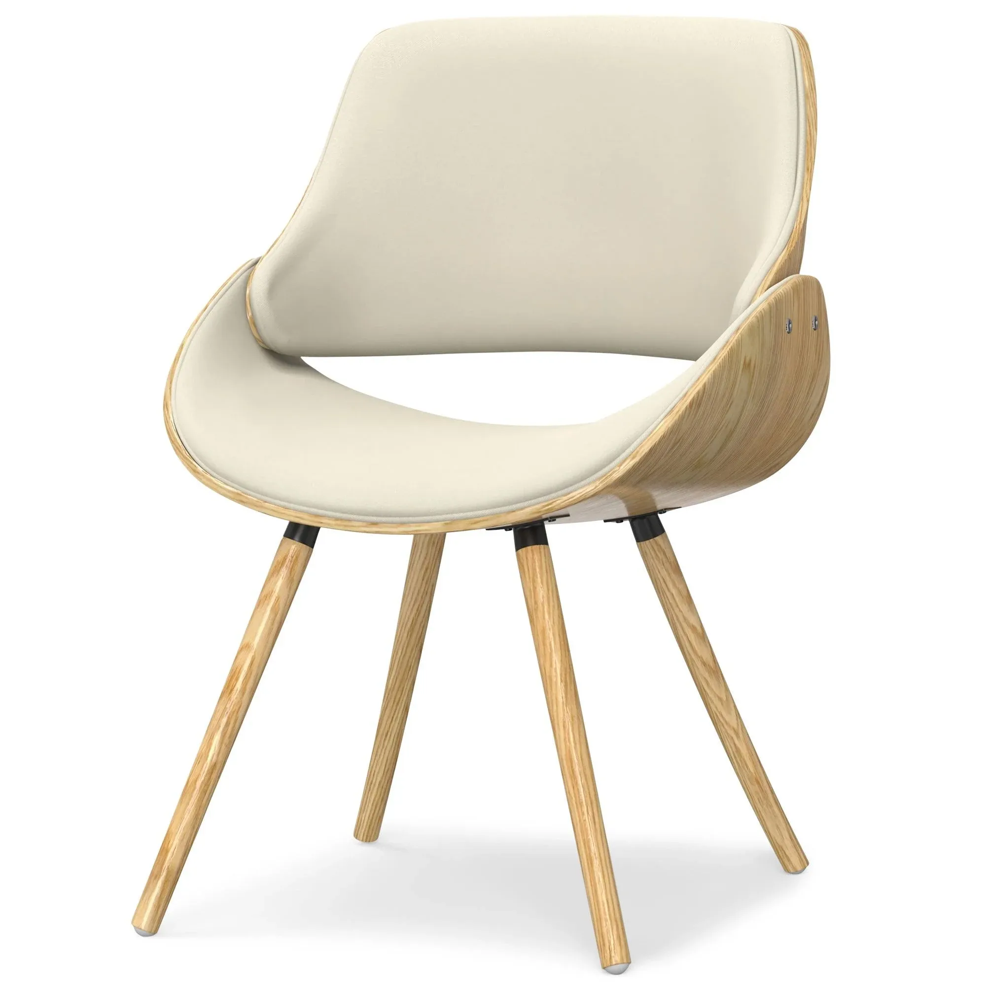 Malden Dining Chair with Wood Back