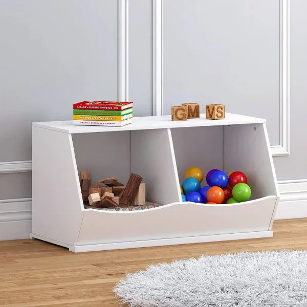 COSTARS Stackable Kids Toy Storage Organizer