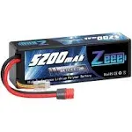 Zeee 11.1V Lipo Battery 3S 80C 5200mAh Battery Hard Case with Deans Plug for RC Car Boat Truck Tank Racing Models