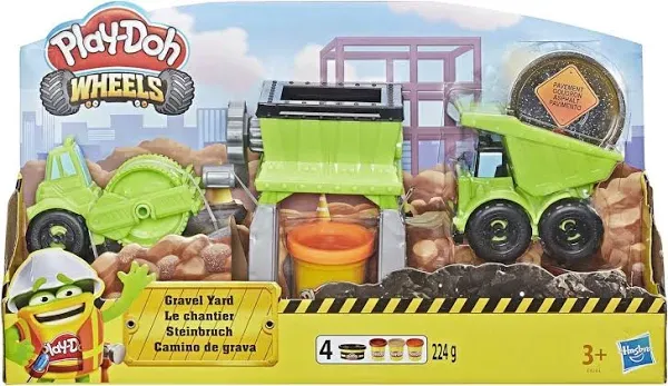 Play-Doh Wheels Gravel Yard Construction Toy