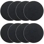 8 Pack Kitchen Compost Bin Charcoal Filter Replacements, Compost Pail Replacement Carbon Filters 7.25 inch, Round