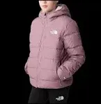 The North Face Girls' Reversible North Down Hooded Jacket