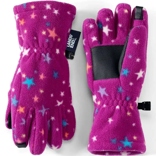 Lands End Kids' Fleece Insulated Snow Ski Gloves