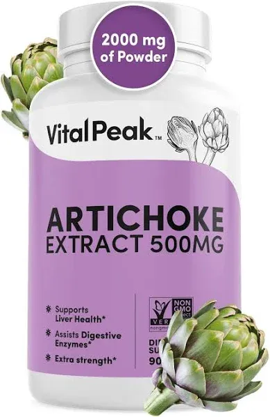 Vital Peak Herbal Artichoke Supplement