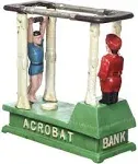 SP1474 - The Acrobat Collectors&#039; Die-Cast Iron Mechanical Coin Bank