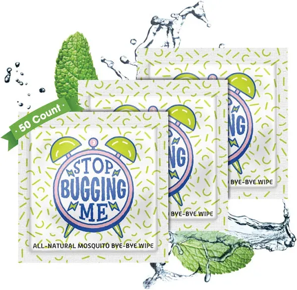 La Fresh Mosquito Repellent Wipes Long Lasting Bug Repellent Wipes