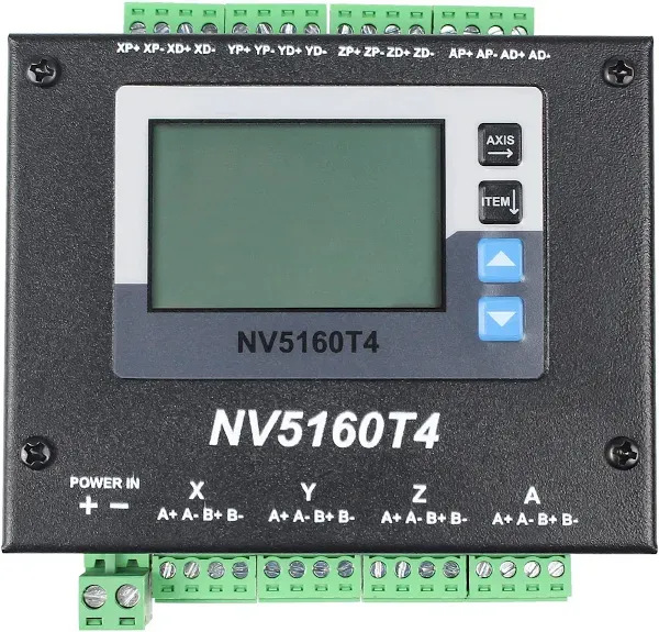 RATTMMOTOR CNC Digital Stepper Driver, 4-Axis Motor Driver NV5160T4... 