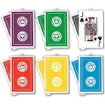 Baron Barclay The Official American Contract Bridge League (ACBL) Playing Cards - 1 Dozen Decks - Bridge Sized - Plastic Coated