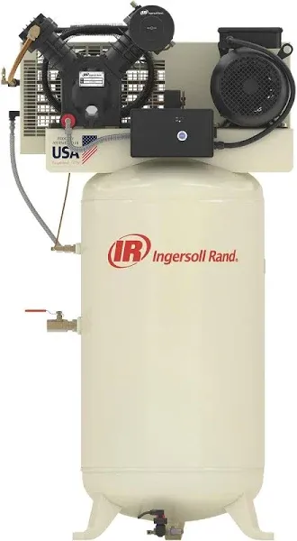 Ingersoll Rand 80 Gallon Air Compressor 7.5 HP Fully Packaged 45465523