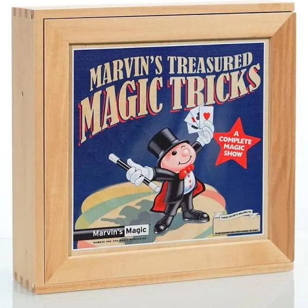 Marvin's Treasured Magic Tricks (Wooden Set)