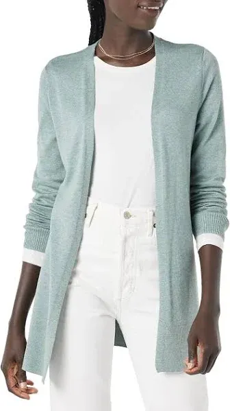 Amazon Essentials Women's Lightweight Open-Front Cardigan Sweater