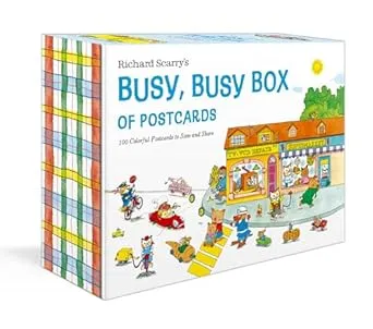 Richard Scarry's Busy, Busy Box of Postcards 100 Colorful Postcards to Save and Share