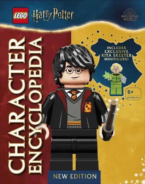 Lego Harry Potter Character Encyclopedia (Library Edition): Without Minifigure