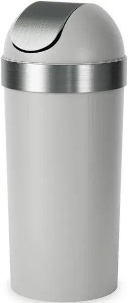 Umbra Venti 16-Gallon Trash Can With Swing Top Lid