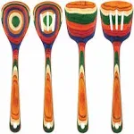 Baltique Marrakesh Collection 4 Piece Cooking Utensil Set, Safe for Nonstick