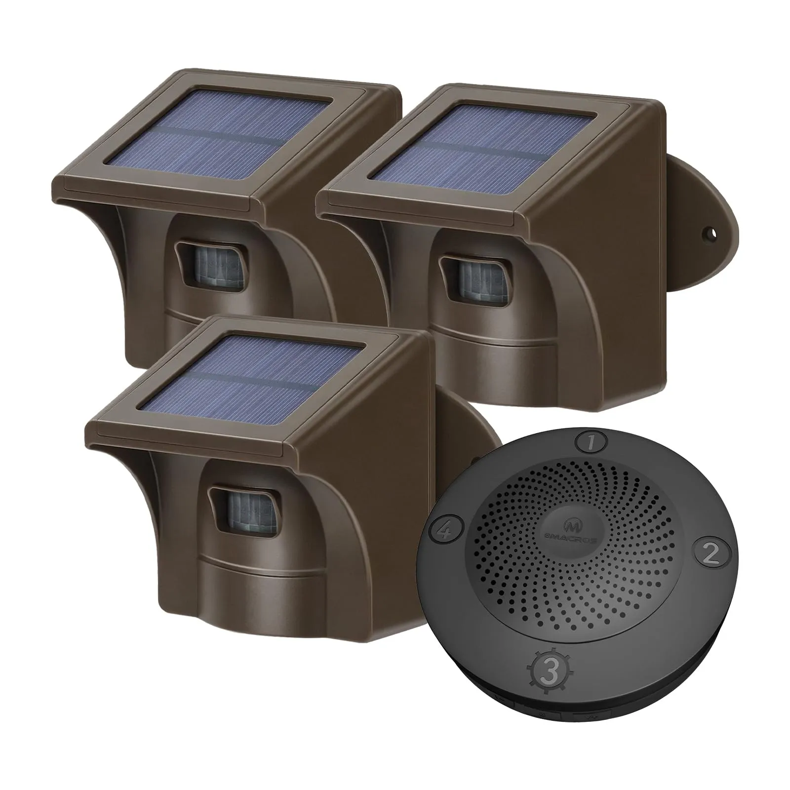 eMACROS Solar Wireless Driveway Alarm