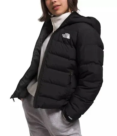 The North Face Girls' Reversible North Down Hooded Jacket