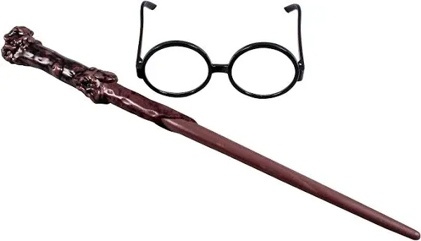 Harry Potter Wand & Glasses Kit | Harry Potter | Costume Pieces & Kits