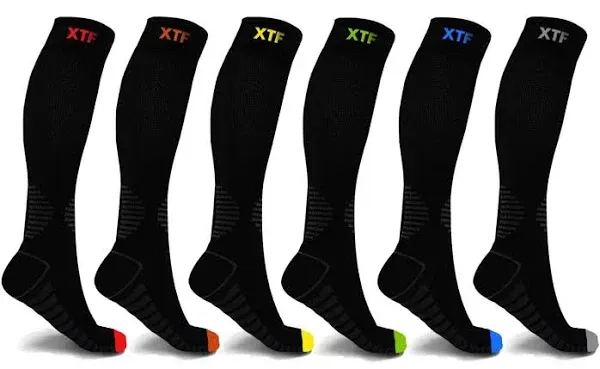 Extreme Fit Recovery Knee High Compression Socks for Men and Women