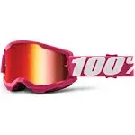 100% Strata 2 Junior Goggle Fletcher - Mirror Red Lens