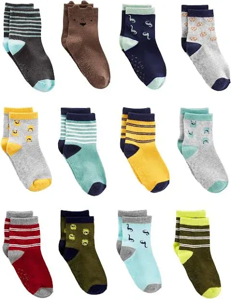 Simple Joys by Carter's Baby Boys' 12-Pack Socks