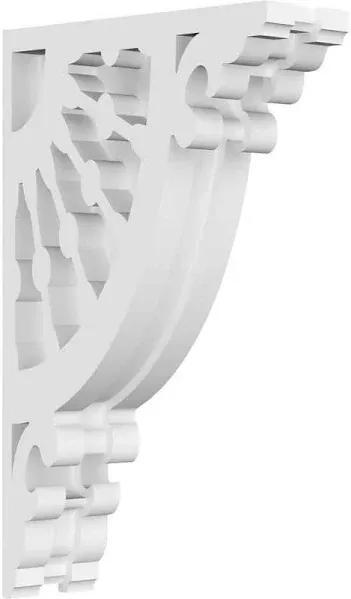 Ekena Millwork 1 7/8"W X Wagon Wheel Architectural Grade PVC Corbel CORP01X