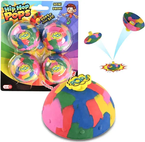 Bupduq 4in1 Bounce Bowls Ball Fidget Toy for Kids & Adults Spinning Stress Relief