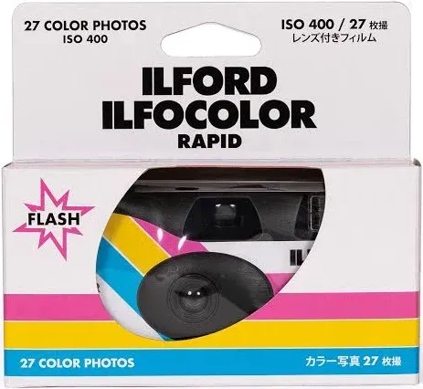 Ilford Ilfocolor Rapid Retro Single Use Camera