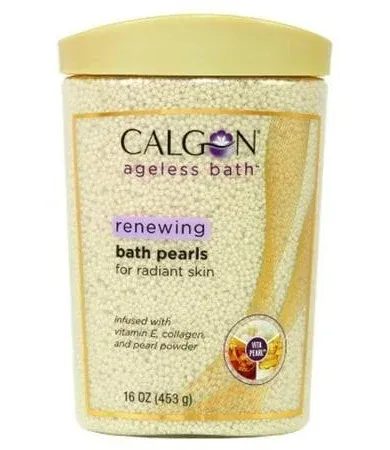 Calgon Ageless Bath Pearls 16 oz (Pack of 2)