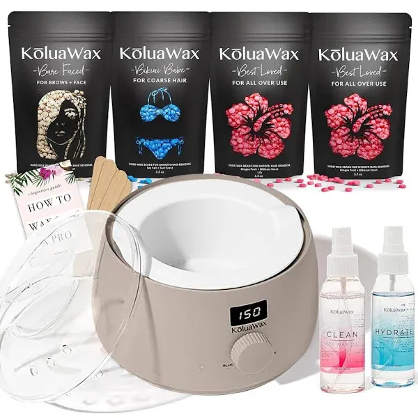 KoluaWax at Home Body Waxing Kit