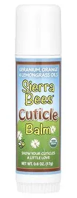 Sierra Bees, Cuticle Care Balm Stick, Geranium, Orange & Lemongrass