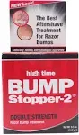 High Time Bump Stopper-2 Double Strength Razor Bump Treatment 0.5oz, Pack of 2