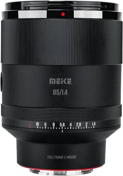 Meike 85mm F1.4 AF Full Frame Auto Focus Portrait Lens for Sony E-mount Cameras