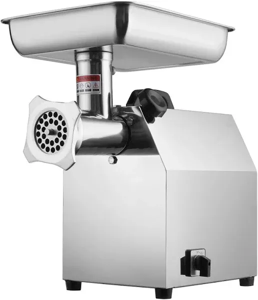 VEVOR Electric Meat Grinder 396 lb/H Capacity 1100W Industrial Meat Mincer with 2 Blade