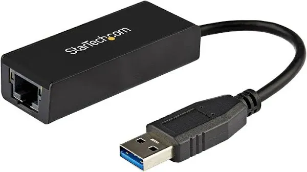 StarTech.com USB 3.0 to Gigabit Ethernet Adapter NIC USB31000S