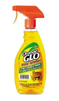 Orange GLo Wood Furniture and Stainless Steel Cleaner and Polish Spray 16 Oz.