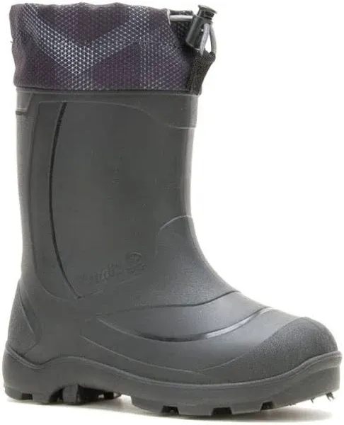 KAMIK Child&#039;s Snobuster2 Black/Charcoal Winter Boots (AK8192G-BCH)