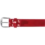 Patent Leather Baseball Belt