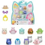 Squishmallows - Pack de 8 Figurines Squish-a-Longs Style 1