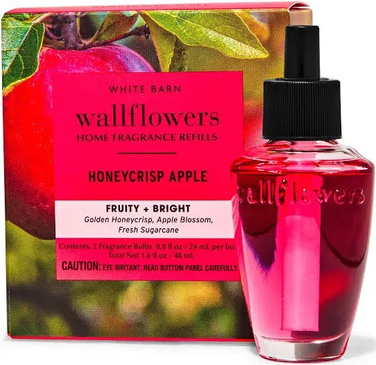 HONEYCRISP APPLE Wallflowers Fragrance Refills, white, 2.0 Count, Pack of 1