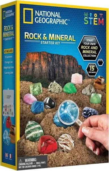 National Geographic Rock & Mineral Starter Kit