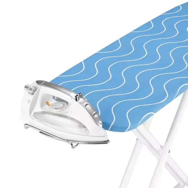 Whitmor 4-Leg Adjustable Perforated Top Ironing Board with Iron Rest