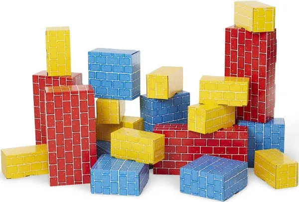 Deluxe Jumbo Cardboard Blocks by Melissa & Doug® | Lillian Vernon