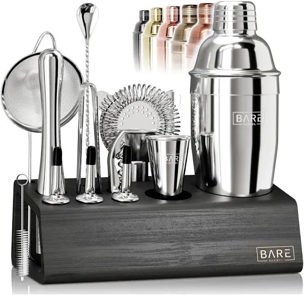 BARE BARREL Mixology Bartender Kit